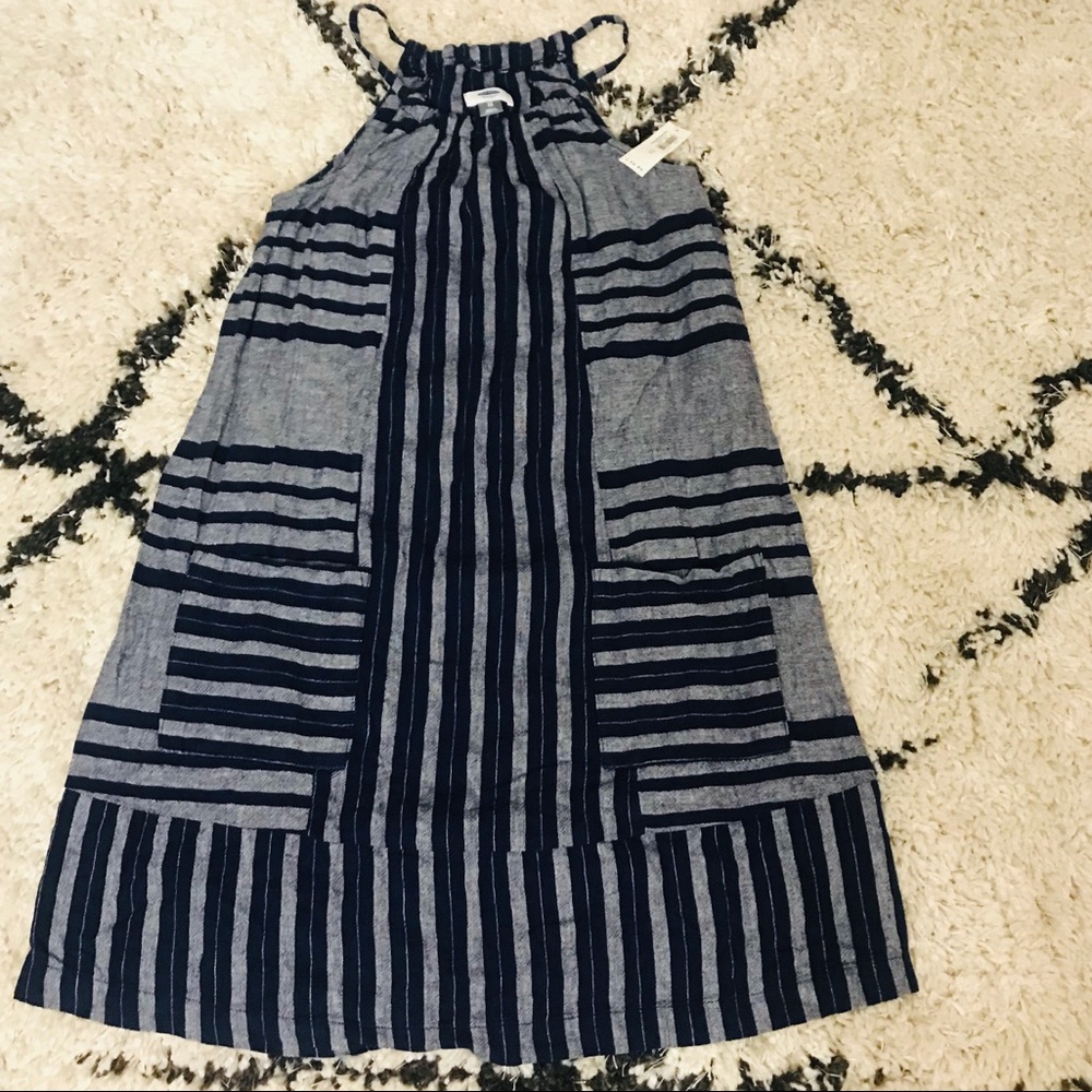 Navy Blue Summer Dress